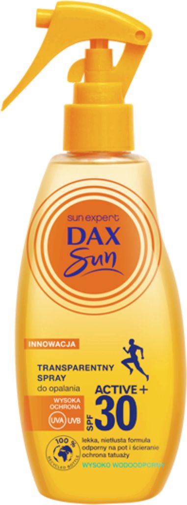 DAX Sun transparentes Sonnenschutzspray SPF30+ 200ml