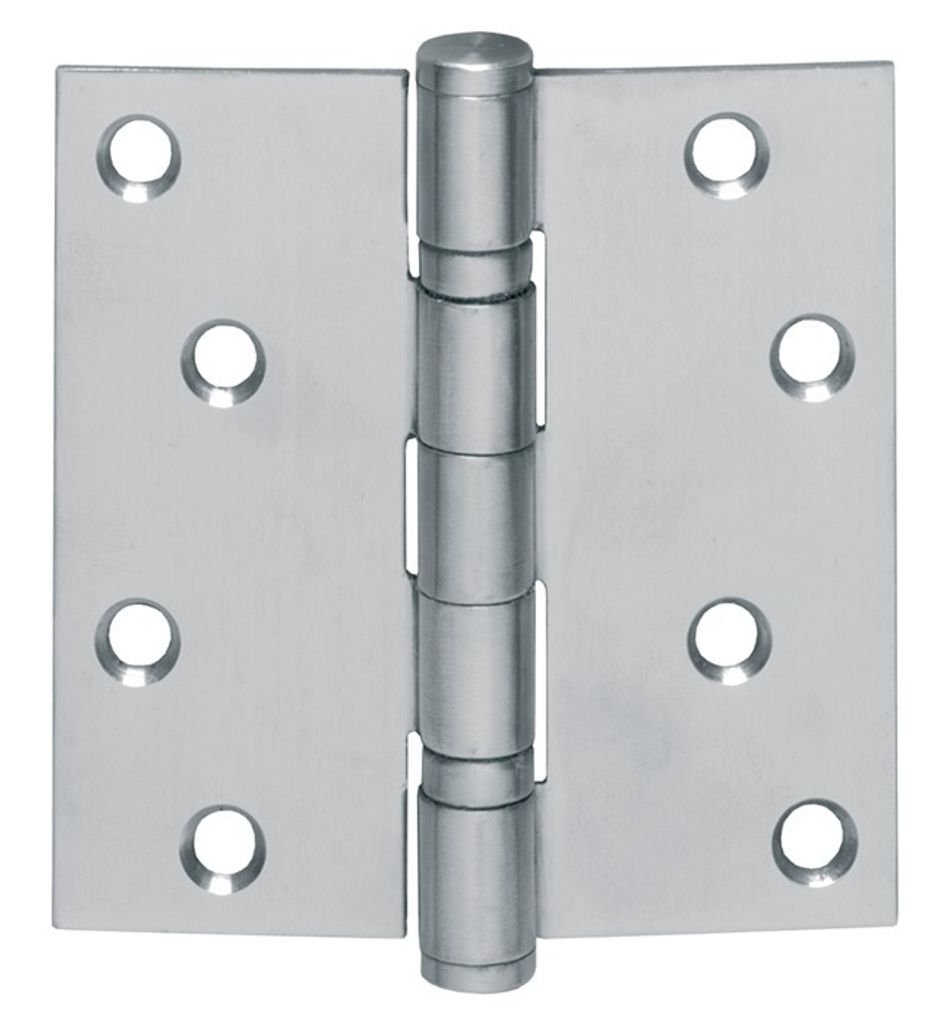 Kugellagertürscharnier VA ktg.89x89mm DIN L/R ma ausziehb.Stift INTERSTEEL
