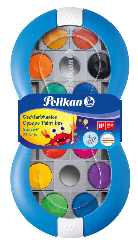 Pelikan Deckfarbkasten Space+ 735 SP/24 Blau 24 Immagine del prodotto 