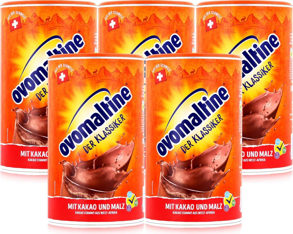 Ovomaltine Malzhaltiges Getränkepulver der Klassiker 500g Produktbild 
