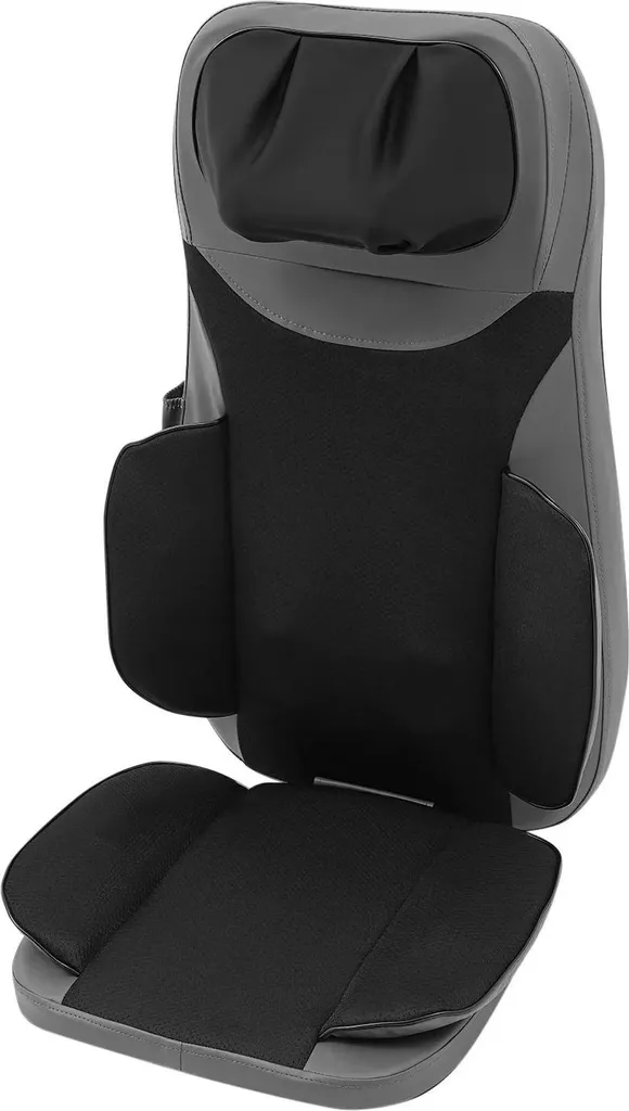 Coussin de massage vibrant pour voiture avec moteur en cuivre - Noir
