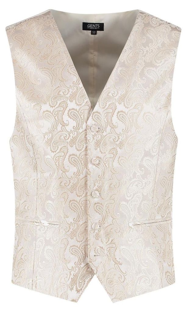 Gents – Herren Weste – Weste - Polyester - Kornbeige - Größe 56/56