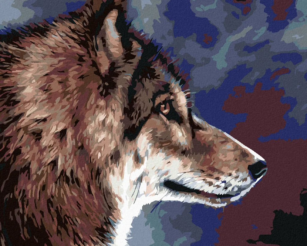Zariocy Kit Diamond Painting 5D - Lupo Con Animali - Quadro Fai-da-Te 30x30 Cm Per Adulti E Bambini