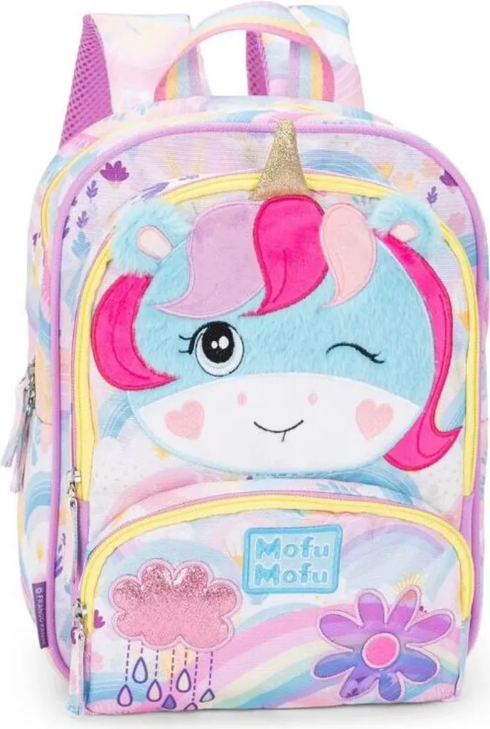 Zaino MOFUMOFU Unicorno Franco Panini: Accessori Scuola Materna 3D