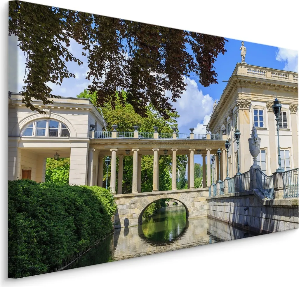 Quadro XXL 120x80 Varsavia Parco Lazienki | Stampa su Tela Moderna
