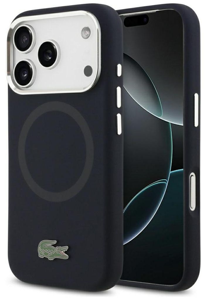 Pouzdro Lacoste HC Silicone Metal Logo MagSafe pro iPhone Obrázek produktu 