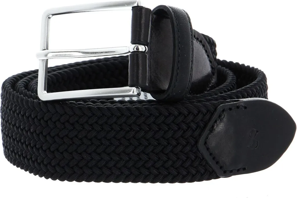Acquista SADDLER Marstrand Belt W85 Black - Cintura Uomo Premium