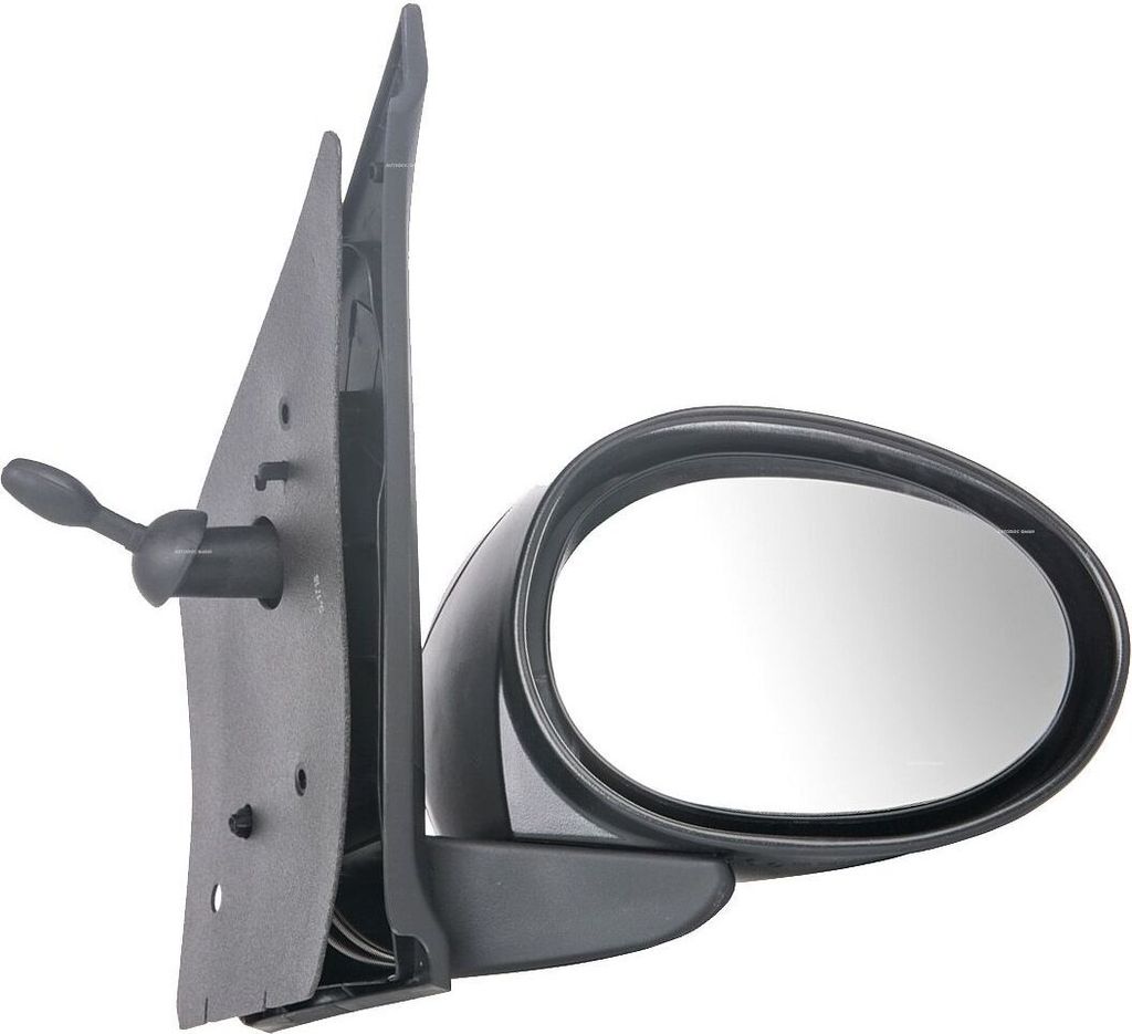 TYC 305-0115 Außenspiegel Seitenspiegel Rechts für TOYOTA AYGO (WNB1, KGB1) Konvex Grundiert