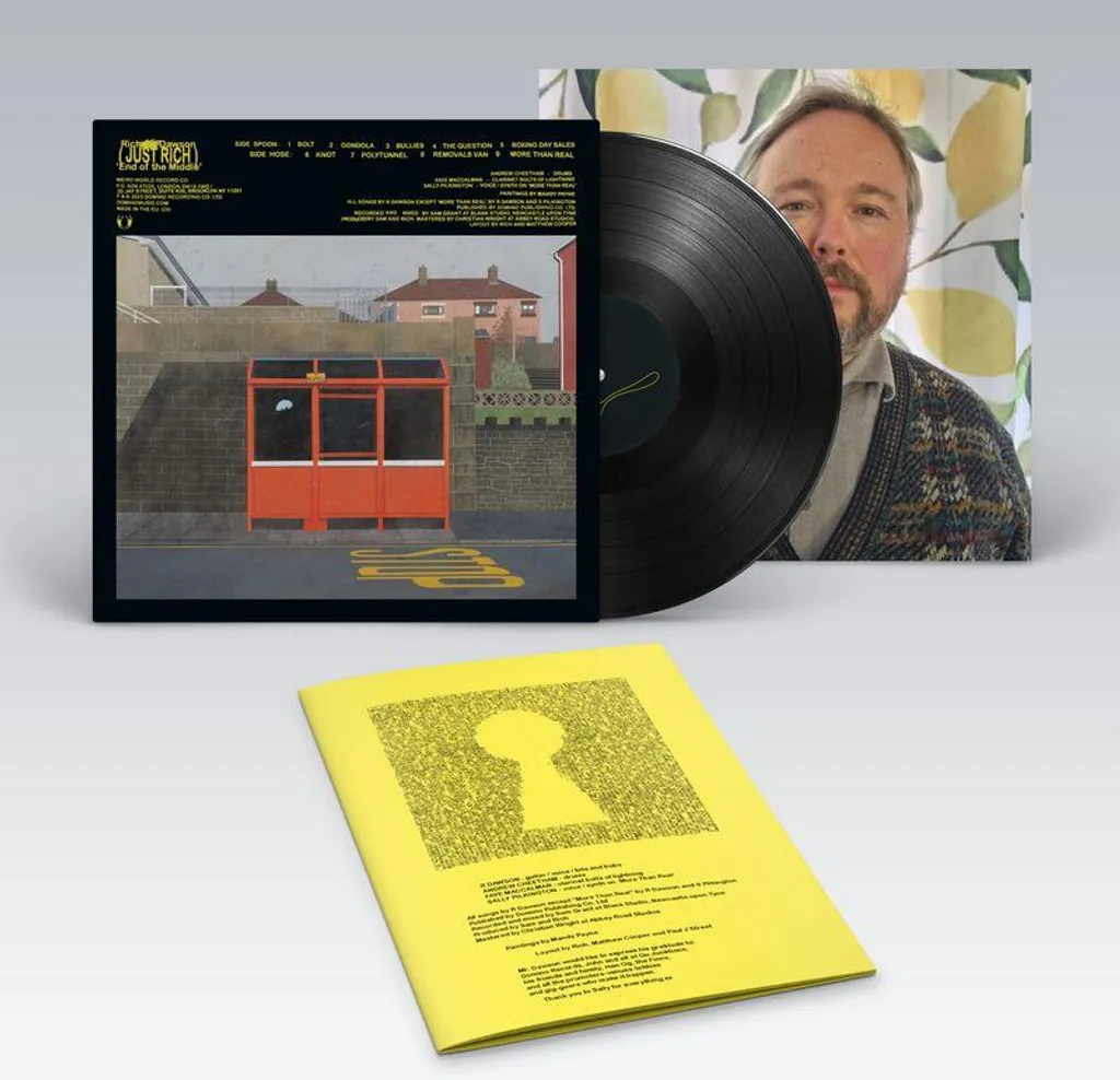 Richard Dawson - End Of The Middle Deluxe LP + Signed Print (JPC) - Indé