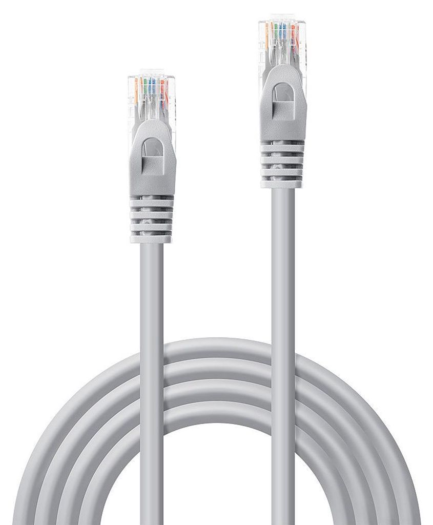 Lindy 48409, 5 m, Cat5e, U/UTP (UTP), RJ-45, RJ-45, Grau