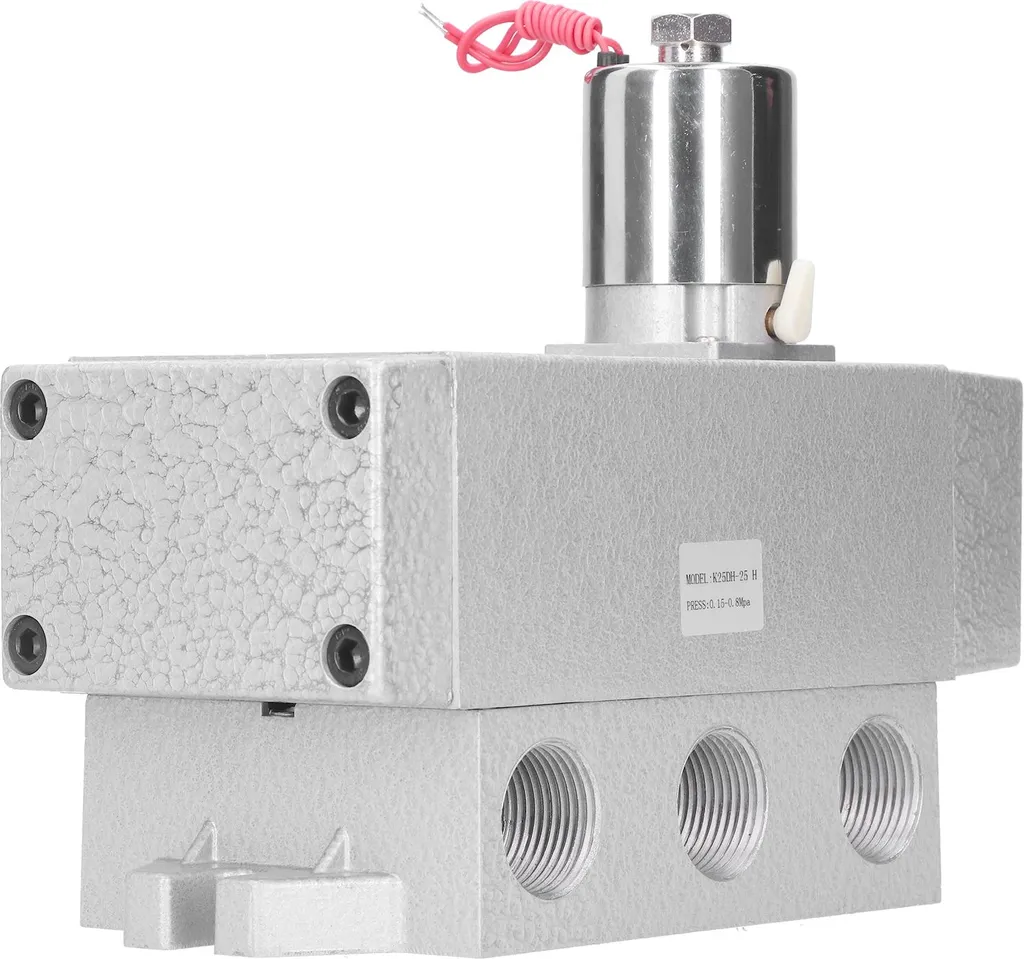 Électrovanne K25DH-25 HDC 24V 2 Positions 5 Voies G1 Pouce Robuste
