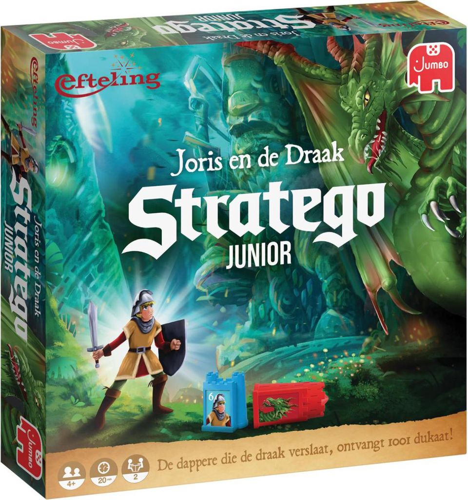 Jumbo Stratego Junior Joris und das Dragon Brettspiel