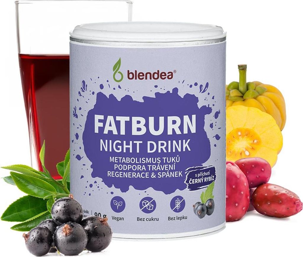 Blendea Fatburn Night Drink 90 g Obrázok produktu 