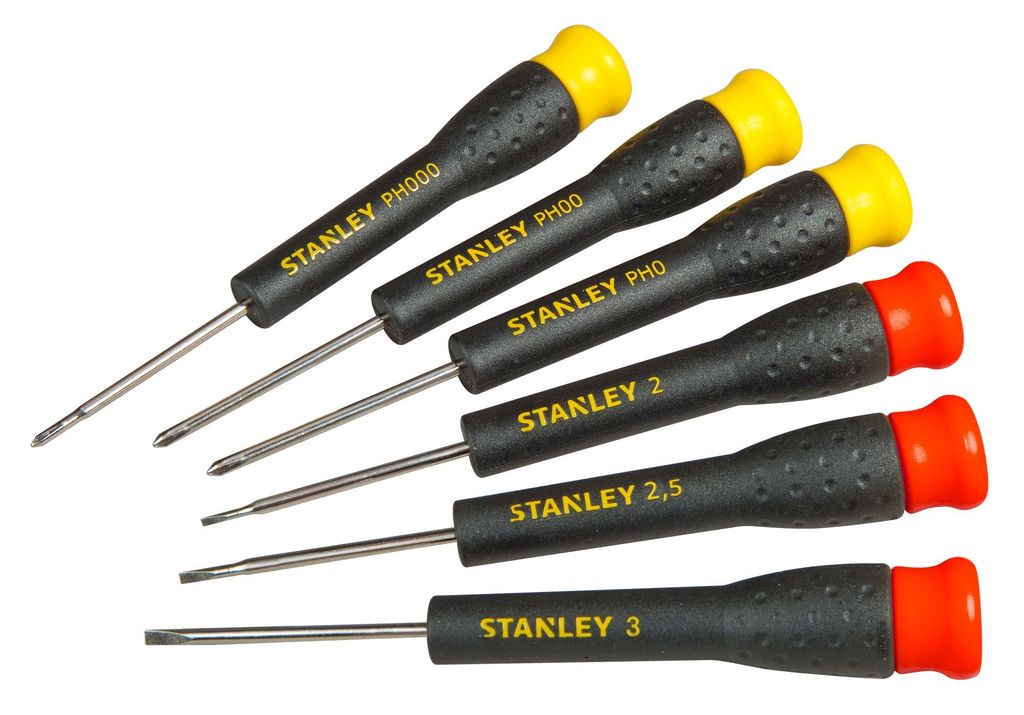 Stanley STHT0-62632 6-teiliger Präzisionsschraubendrehersatz