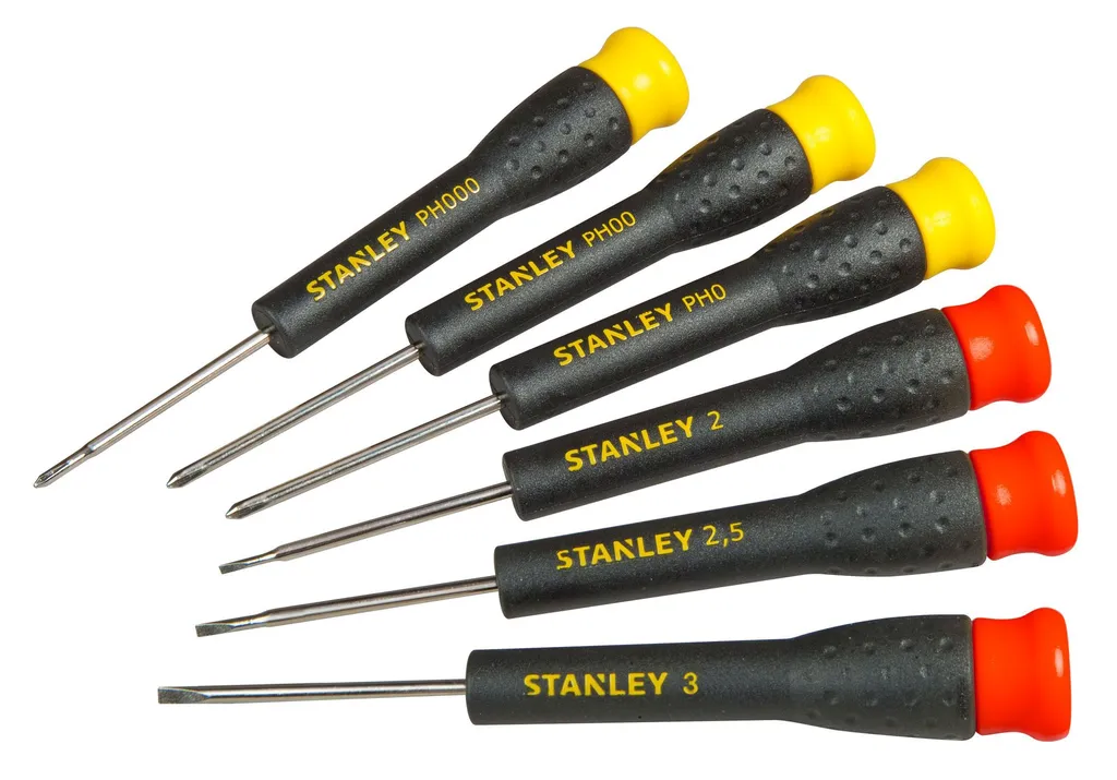 Set Cacciaviti Stanley Essential 6 pz: Il Kit Perfetto per il Fai da Te