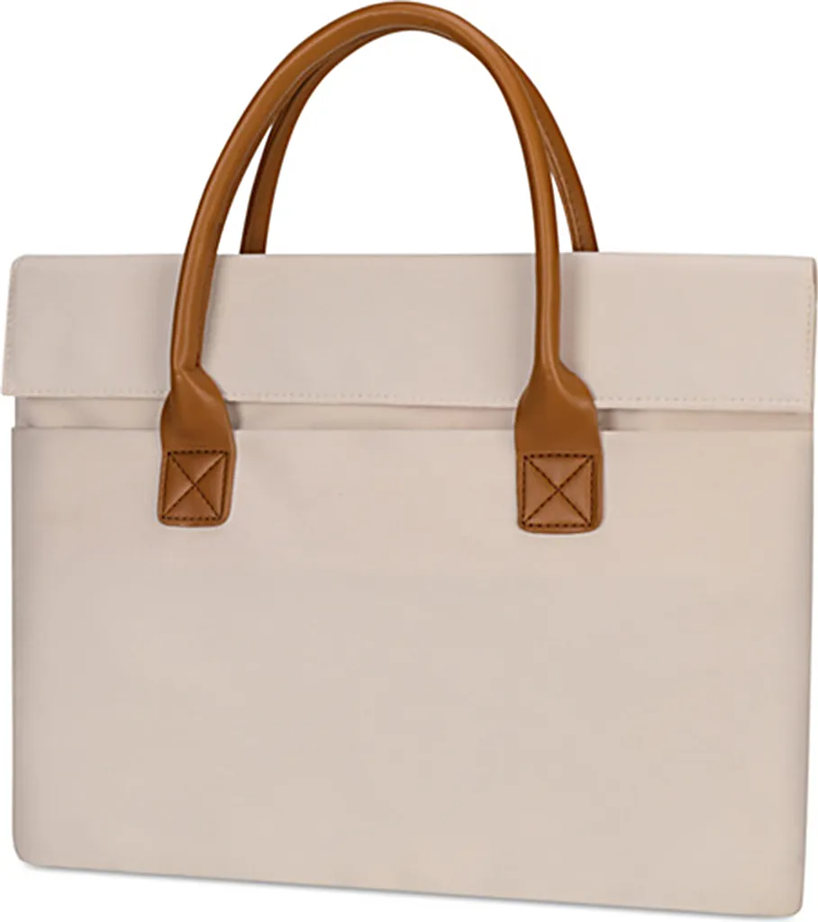 Borsa Laptop Oxford Beige Grande | Valigetta Trendy Pendolari