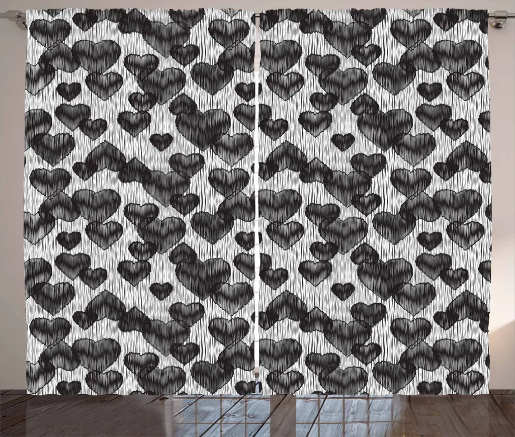 Tenda Satin ABAKUHAUS Gotico Romantico 280x175 cm - Edizione Dark