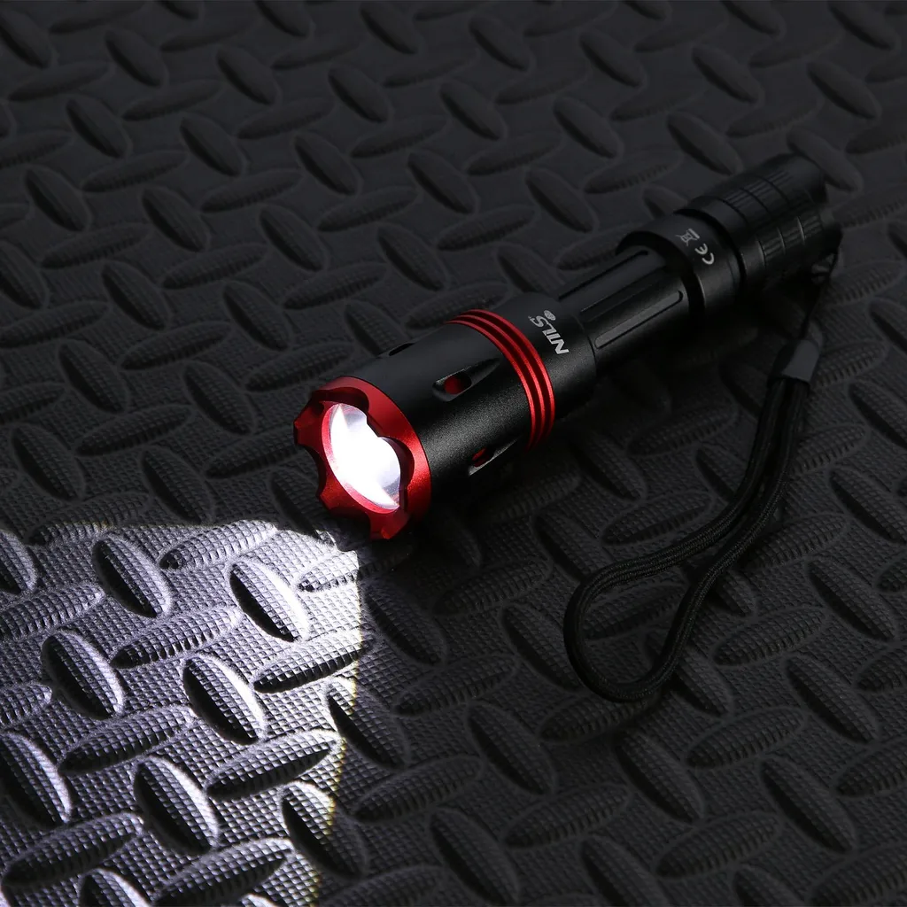Lampe Torche LED 1000 Lm Nc0004 Nils Camp - Châssis Robuste en Aluminium