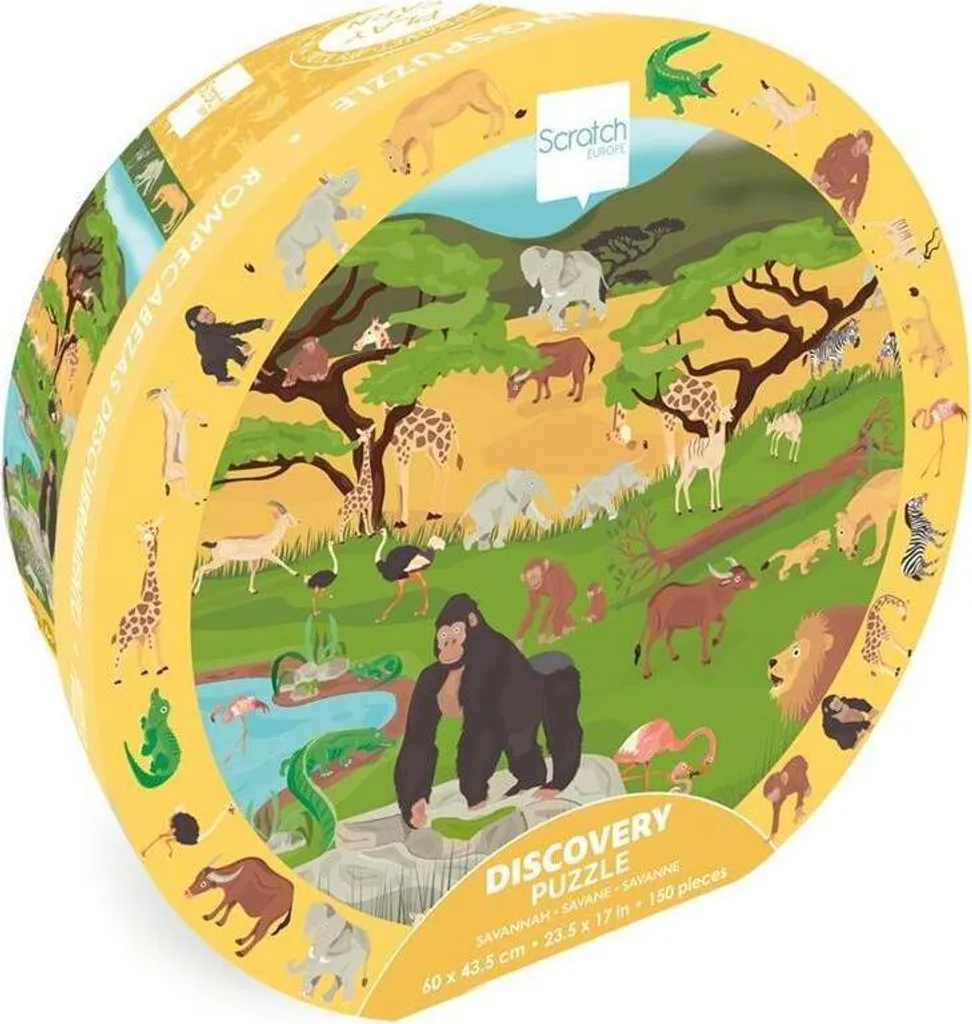 Puzzle Savannah Scratch : La Solution Ludique contre l'Ennui des Petits