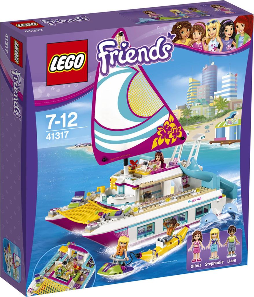 LEGO® Friends Słoneczny katamaran 41317 Zdjęcie produktu 