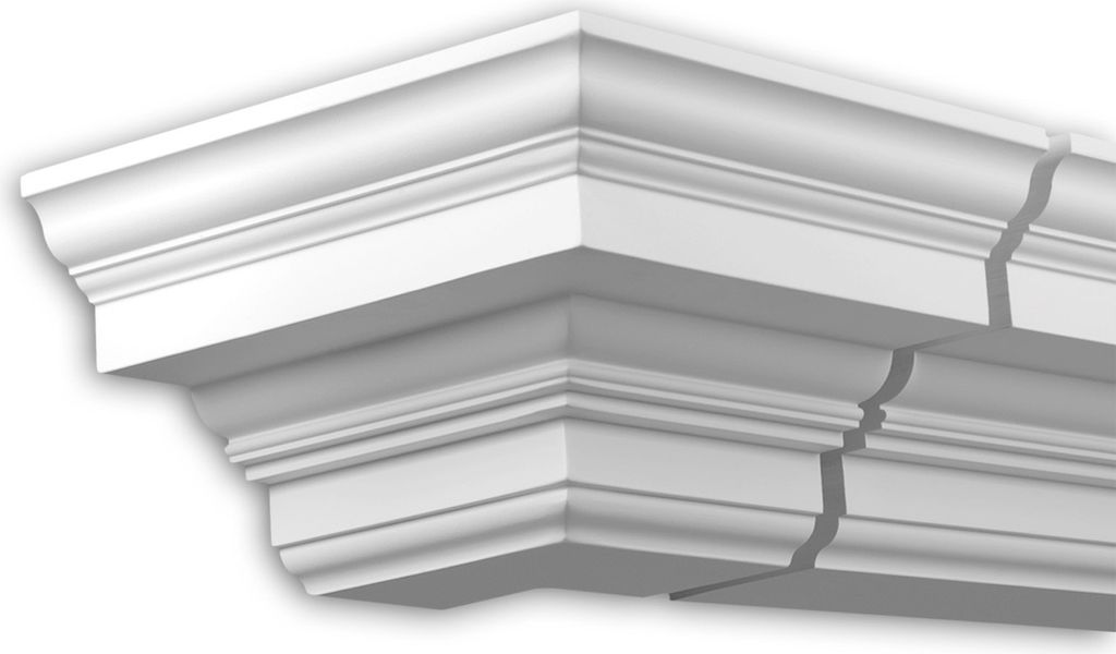 Profhome 431211 AußenwinkelAußenstuck Eckelement Fassadenelement