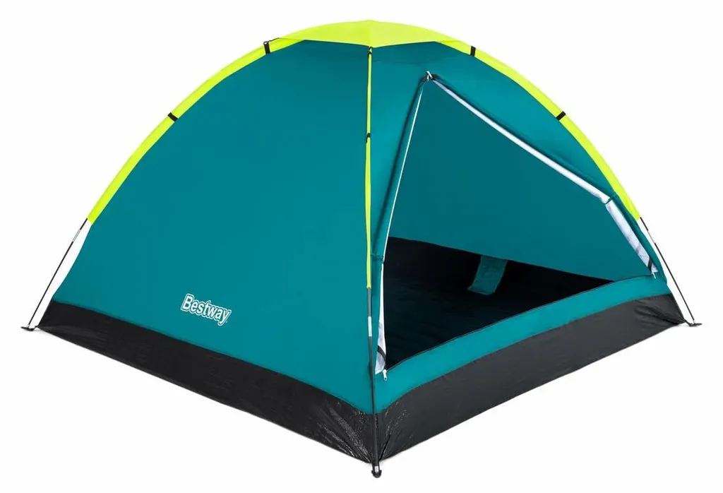 Tente de camping dôme Bestway 3 places en polyester et fibre de verre