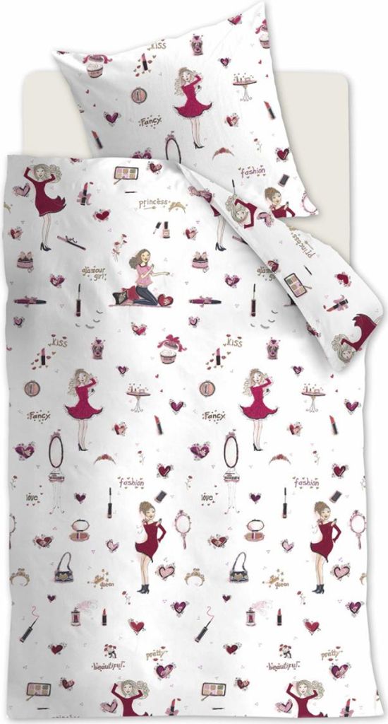 Beddinghouse KIDS Bettwäsche Fashion Pink 135 x 200 cm