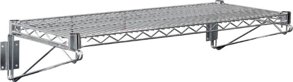 Vogue Gitterwandregal mit Halterungen 122cm breit