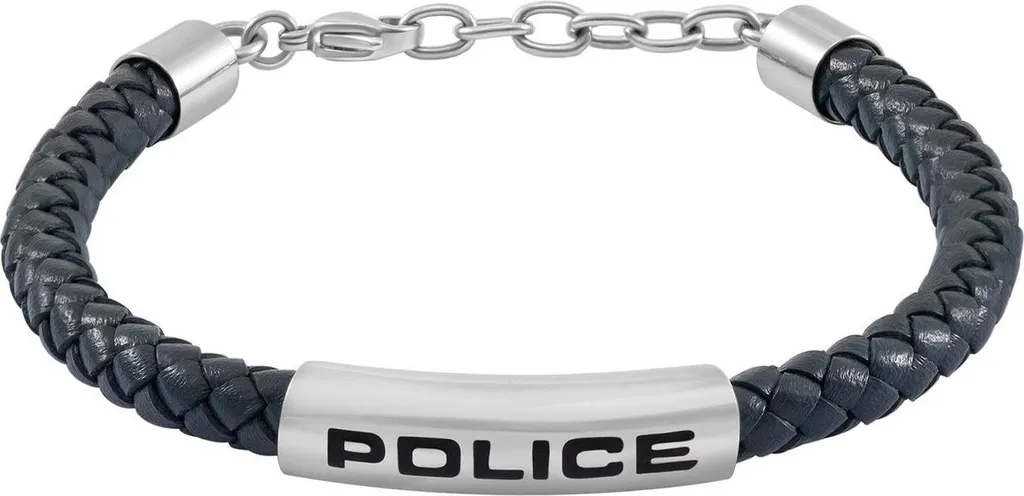 Idea Regalo Uomo: Bracciale Police PEAGB0079601 Skyfall in Pelle Blu