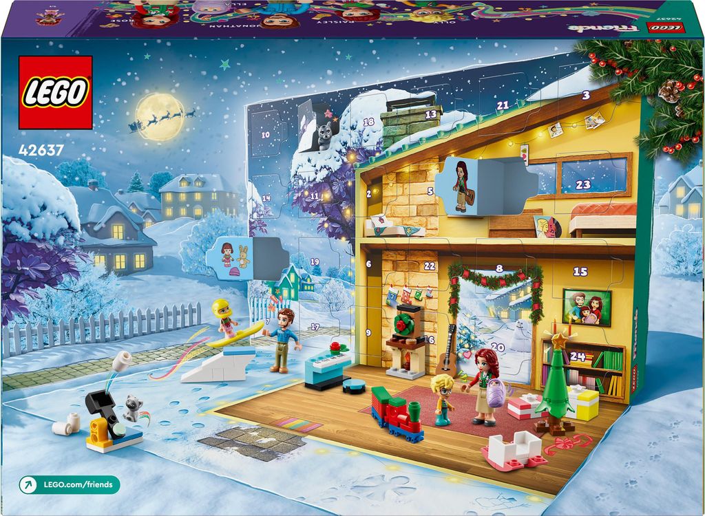 LEGO Friends Adventskalender 2024, vorweihnachtliches Produktbild 7