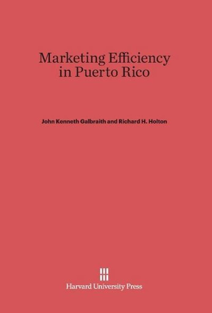 Marketing Efficiency in Puerto Rico
