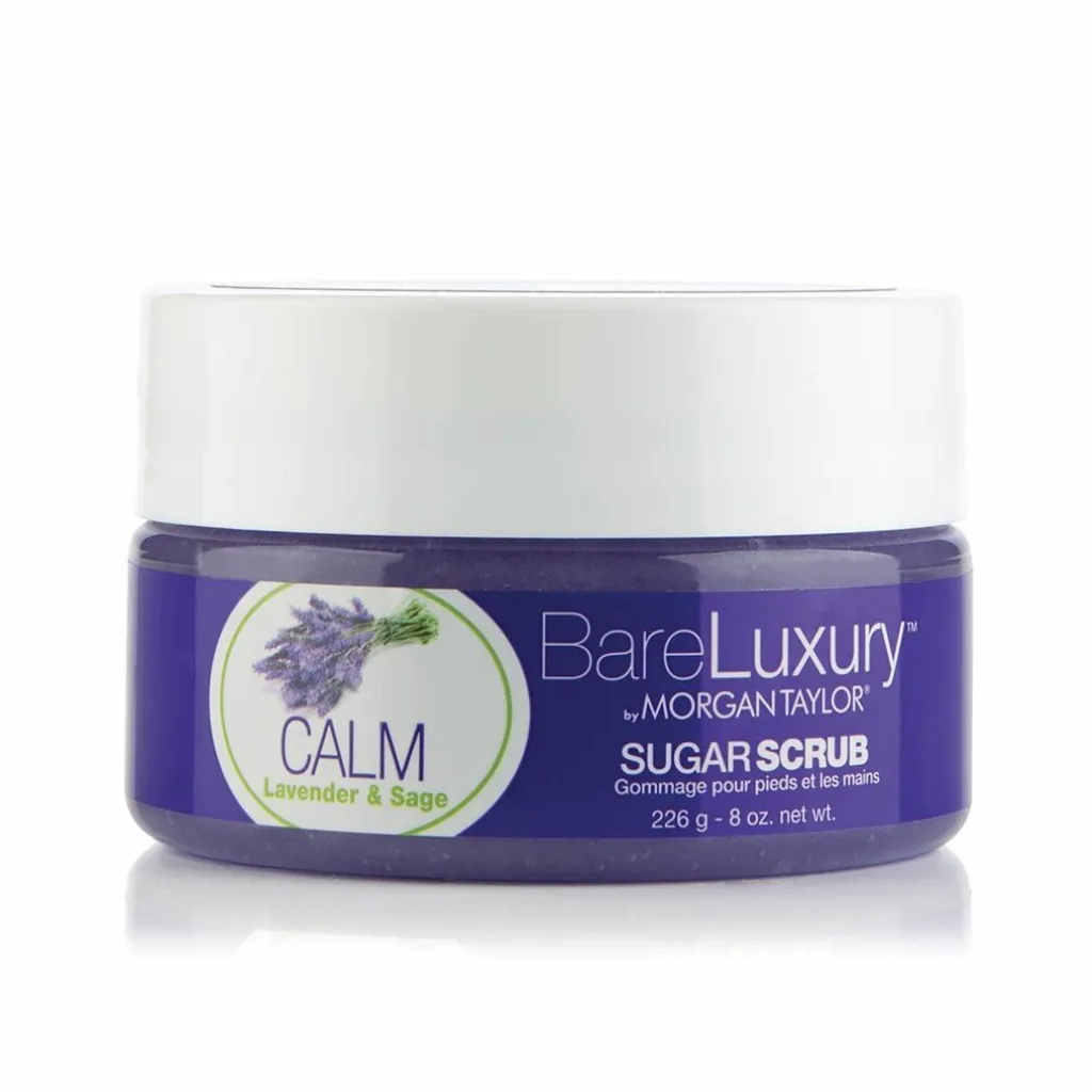 Morgan Taylor Calm Lavender & Sage Scrub 226g - Gommage Mains et Pieds