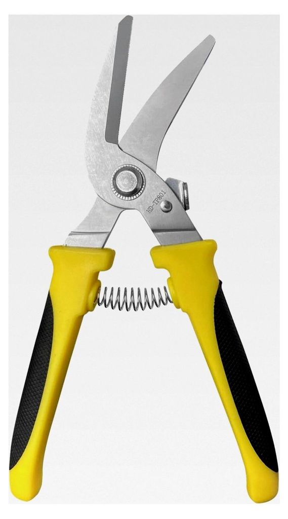 Haushaltsscheren, Metallschneider, Drahtschneider, Blechschneider, 8-Zoll-Gartenscheren mit Edelstahlklingen