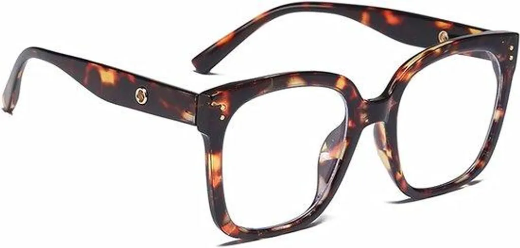 Lunettes anti-lumière bleue femme : monture rétro légère et verres clairs