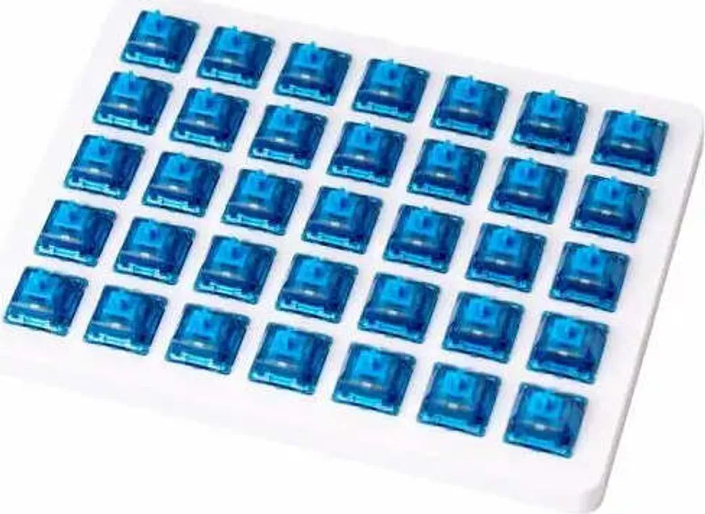 Keychron Gateron Ink V2 Blue Switch - Lot de 35 Interrupteurs Mécaniques