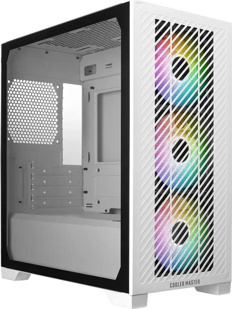 COOLER MASTER OBUDOWA Elite 301 White (E301-WGNN-S00) Produktbild 