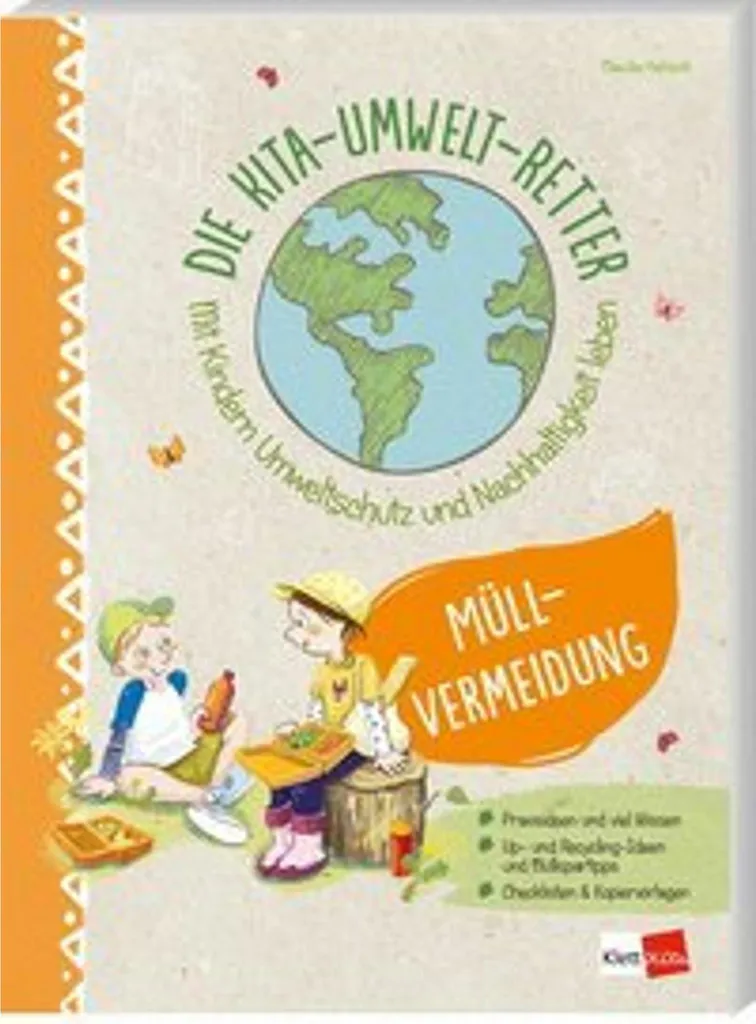 Livre Die Kita-Umwelt-Retter Müllvermeidung : guide écologie enfant