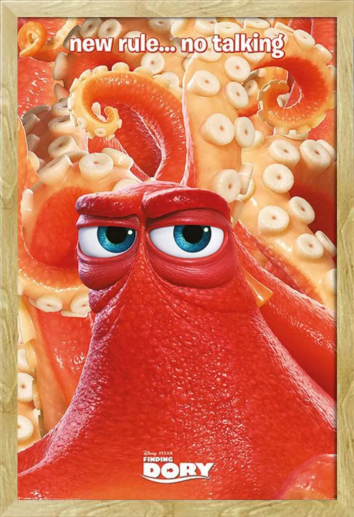 Cornice Shinsuke Maxi Faggio 61x91,5 + Poster Finding Dory No Talking