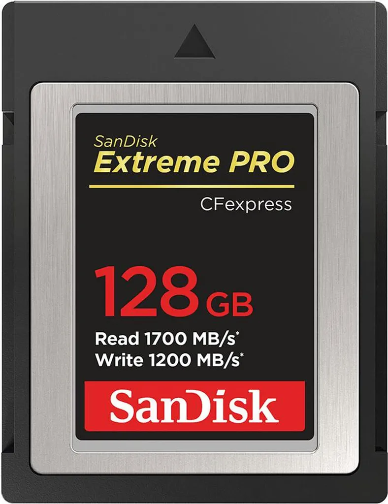 Finissez-en avec les saccades vidéo : SanDisk CFexpress 128GB Ultra Rapide