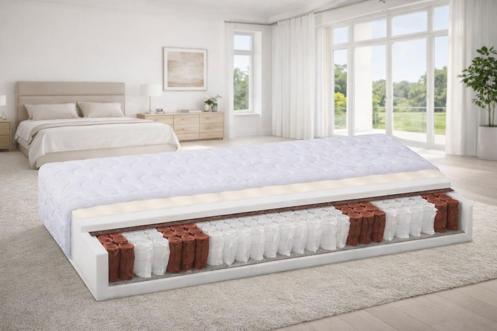 Taschenfederkern Matratze Liegefläche 140x200 #4086