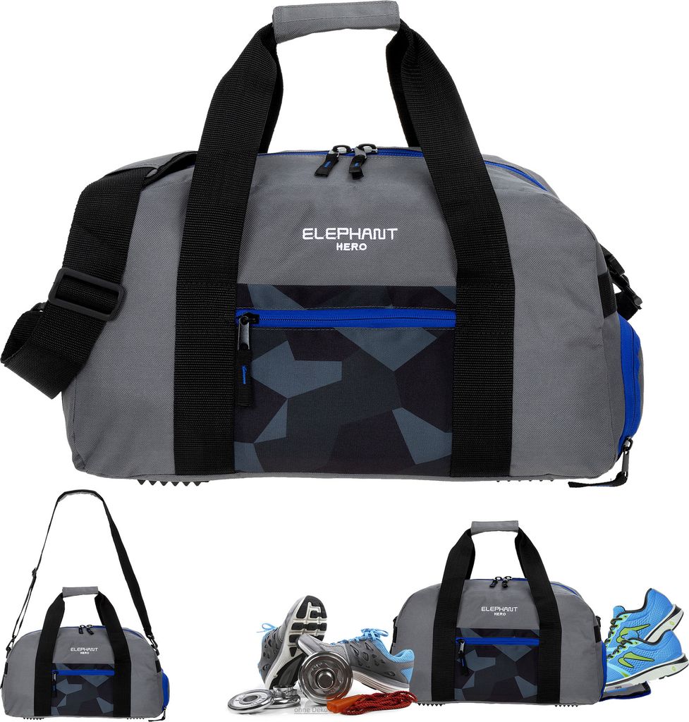 Schulrucksack 3 Teile Set Jungen Elephant Hero Signature Produktbild 8