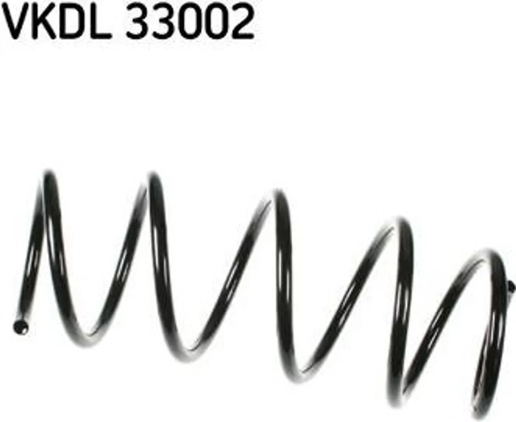 Ressort de suspension en acier renforcé SKF VKDL 33002 - OE 312308