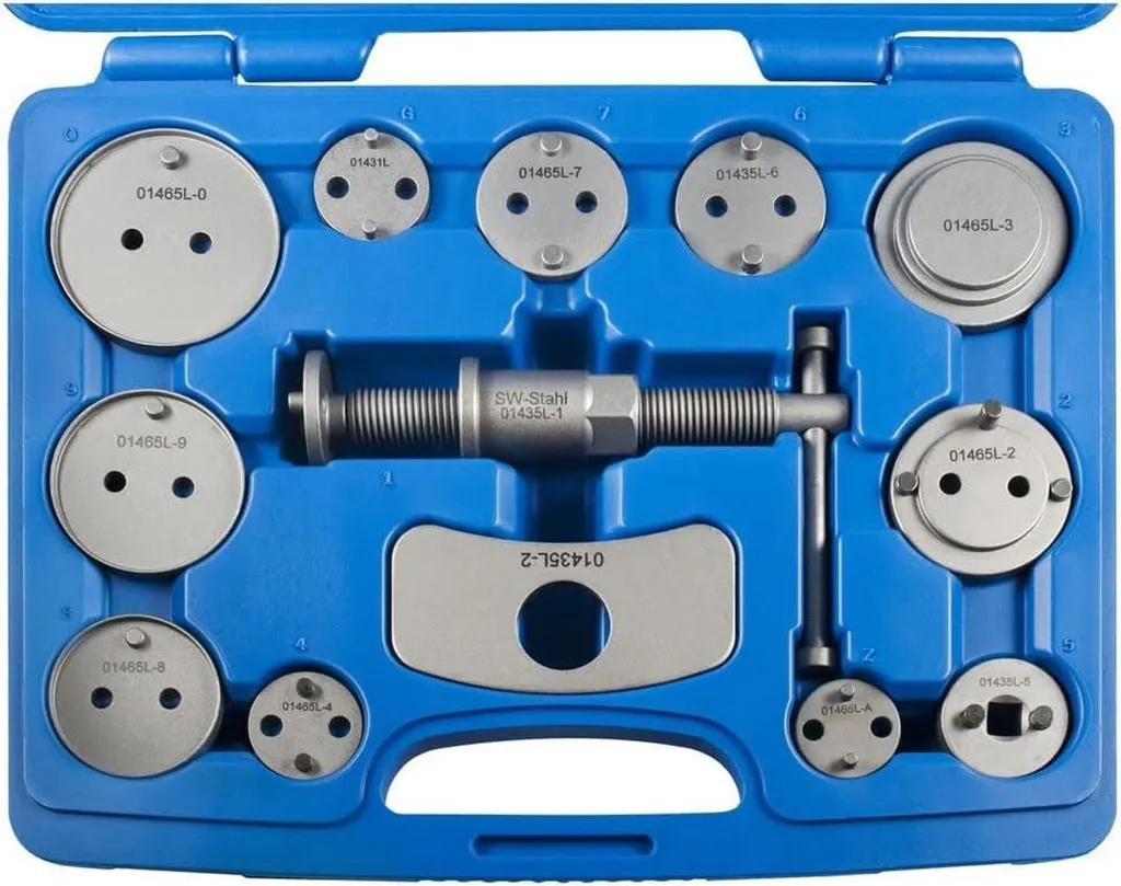 SW-Stahl 01435L Repousse Piston de Frein 13 Pièces avec Broche Droite