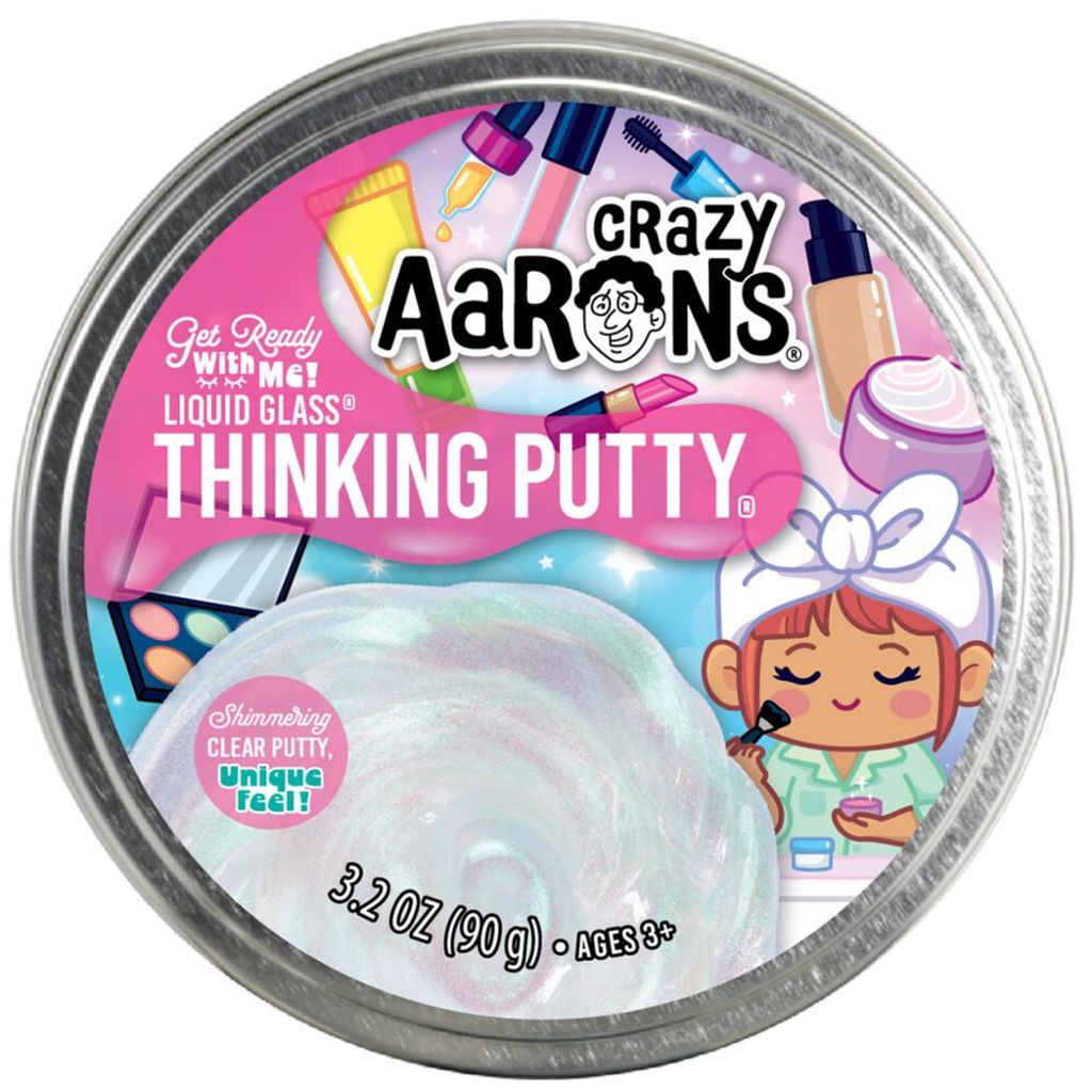 Crazy Aaron's Knetmasse Spielzeug - Get Ready With Me Glitzer Putty