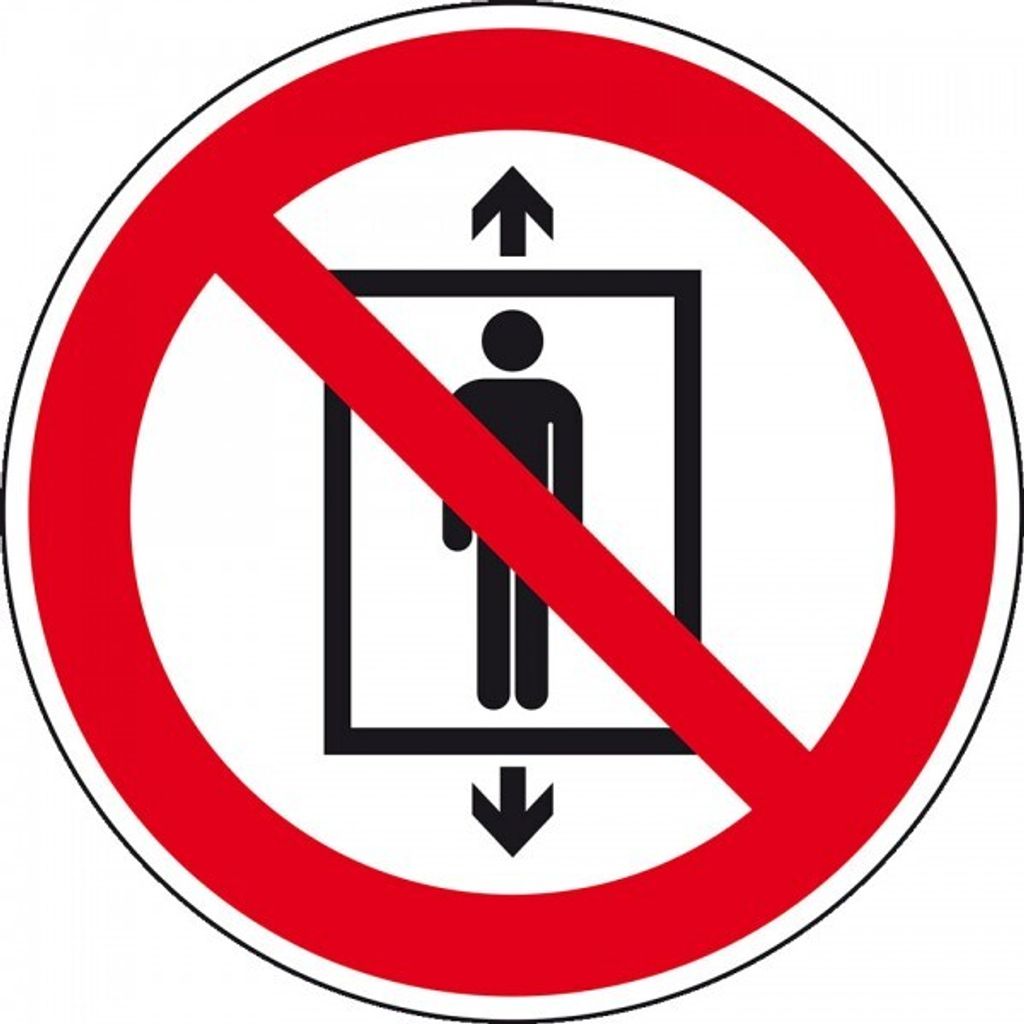 Dreifke Aufkleber (Folie) "Personenbeförderung verboten", Ø20cm, Folie selbs...