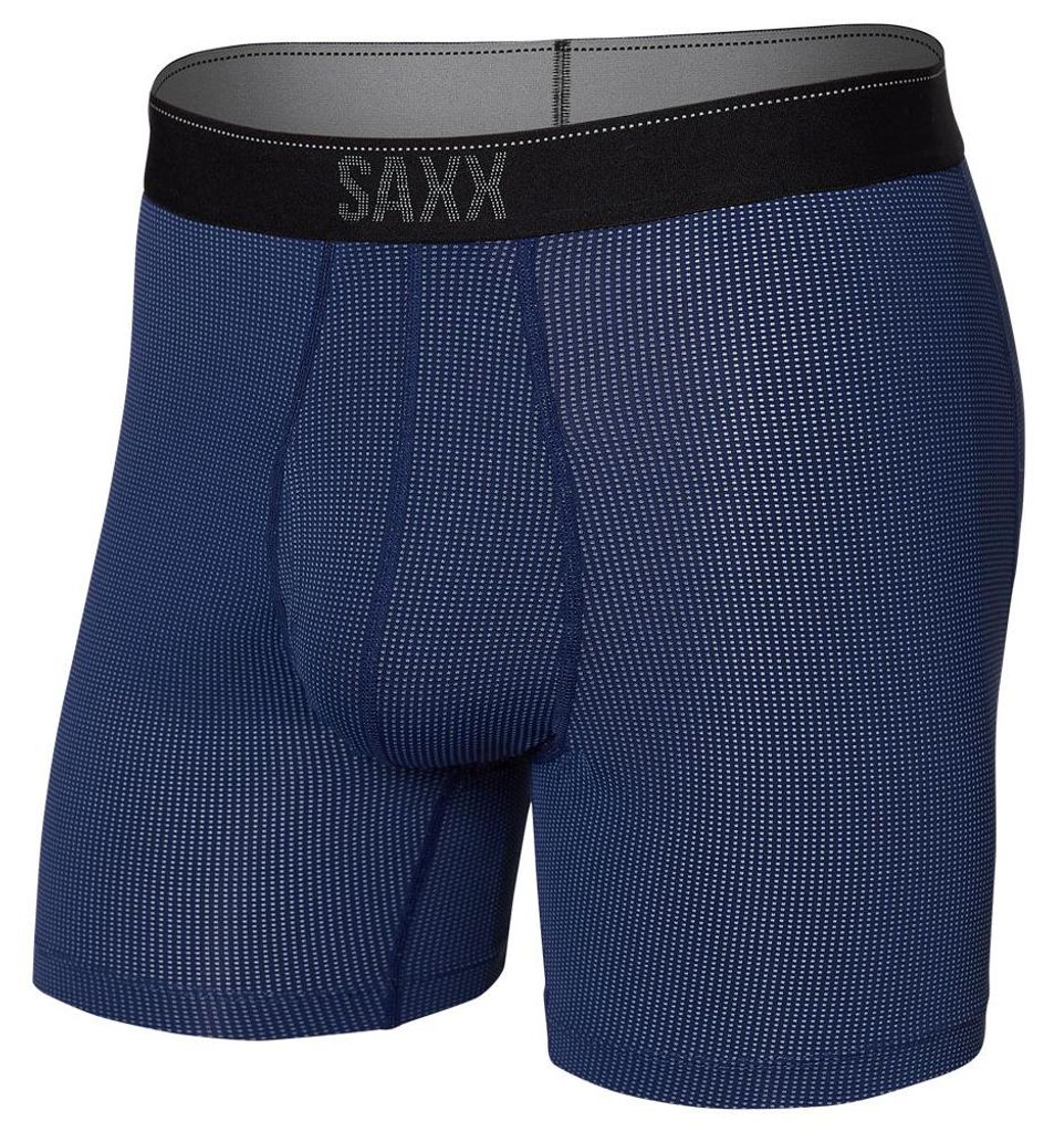 SAXX Quest Boxer Brief Midnight Blue II S Fitness Unterwäsche