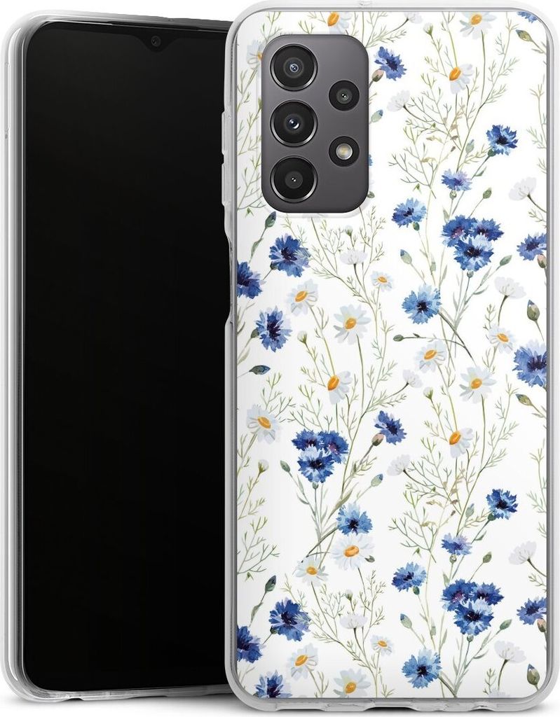 DeinDesign Handyhülle für Samsung Galaxy A23 5G Silikon Hülle Case Smartphone Schutzhülle Blume Blumen Muster