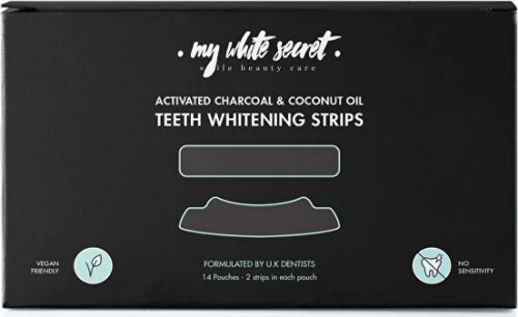 Strisce Sbiancanti Denti My White Secret al Carbone e Cocco - Offerta