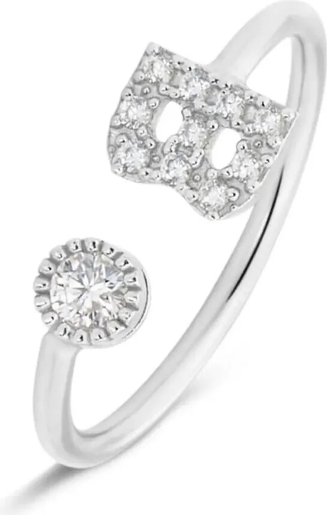 Stroili 1683968 Anello Donna Argento 925 Lettera B | Gioielli Personalizzati