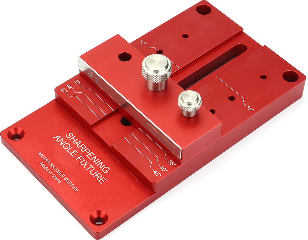 Schärfsystem Honführung Schärfhalter Winkelbefestigung Winkellehre für Holzbearbeitungsmeißel - B